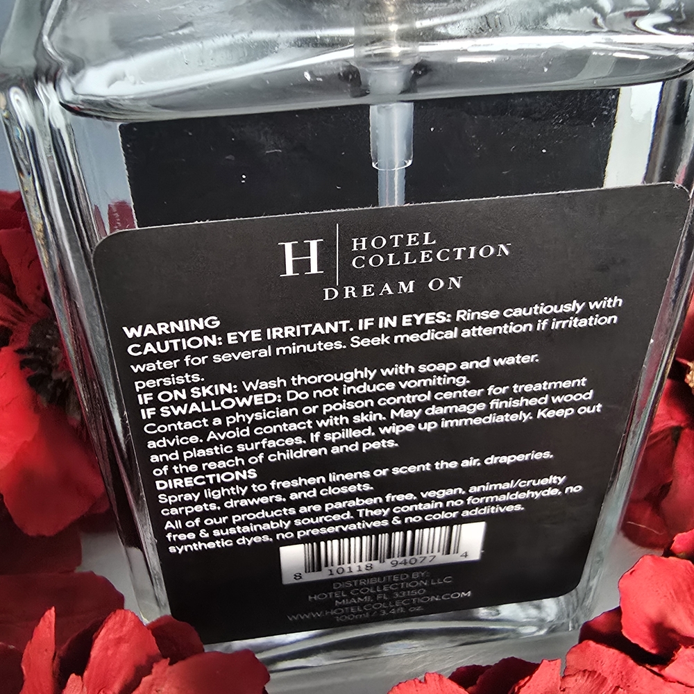 Hotel Collection "Dream On" Room/Linen Spray Fragrance 100ml - Picture 2 of 2